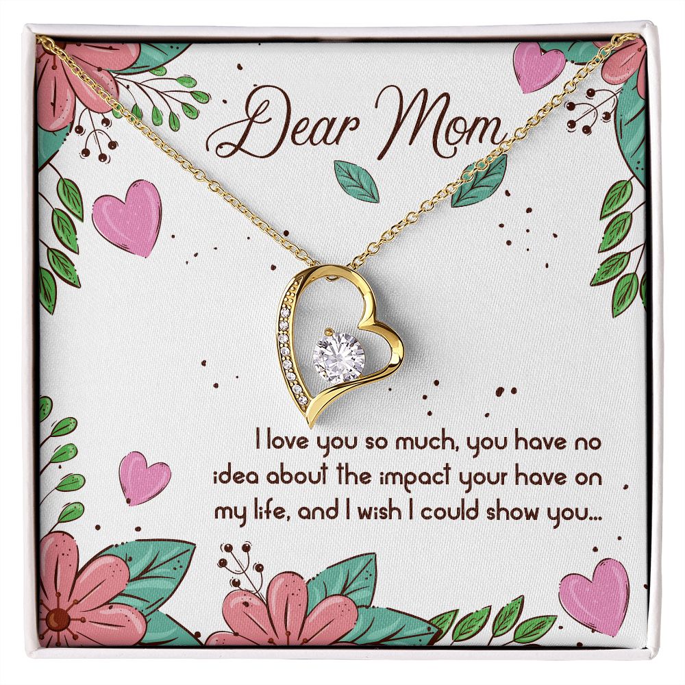 Forever Love Necklace - To Mom - Dear Mom