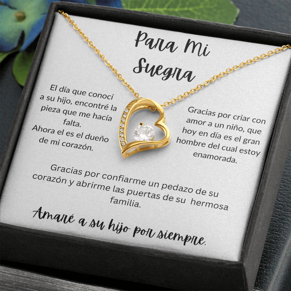 Para Mi Suegra - Forever Love Necklace - Español